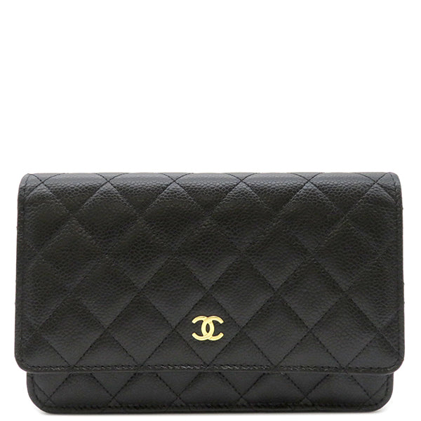 シャネル CHANEL マトラッセ チェーンショルダー AP0250 ブラック