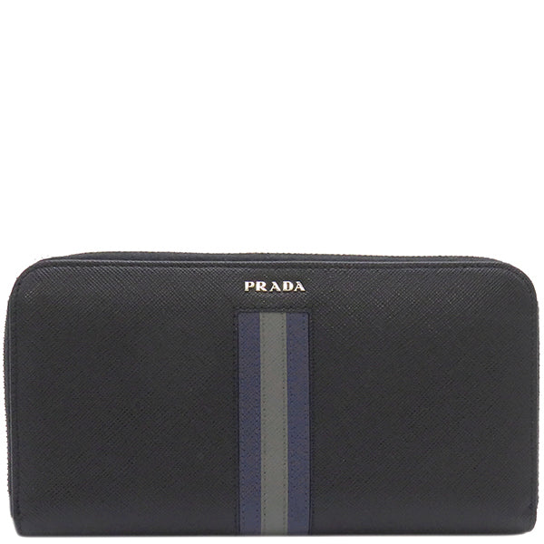 PRADA プラダ　財布　ウォレット　ダブルジップ　長財布財布