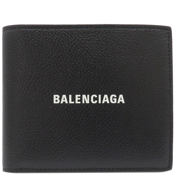 BALENCIAGA バレンシアガ 二つ折り財布 BILLFOLD 黒ファッション小物 