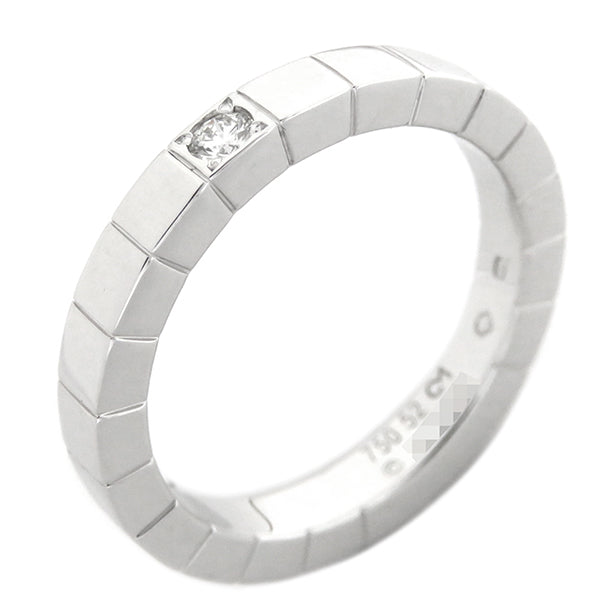 カルティエ Cartier ラニエール リング 1Pダイヤ ホワイトゴールド K18WG ダイヤモンド ＃52(JP12) リング 指輪 750 WG  18金 18K