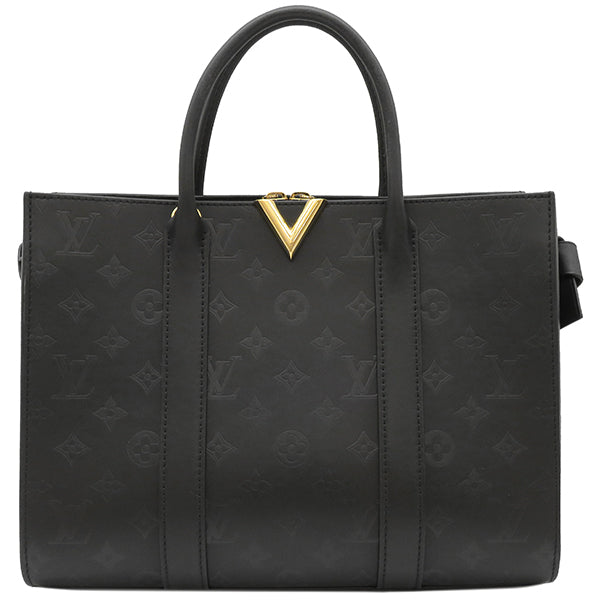 ルイヴィトン LOUIS VUITTON ヴェリー トート MM M42886 ノワール レザー トートバッグ ゴールド金具 黒 ショルダー欠品