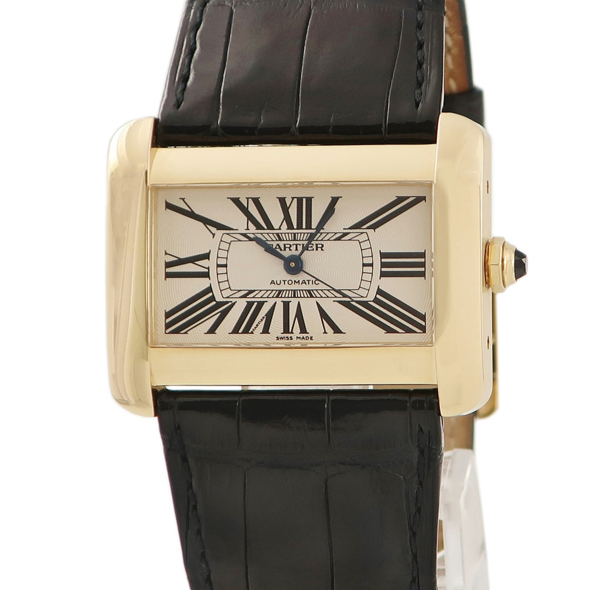 カルティエ Cartier タンクディヴァン LM W6300856 自動巻き メンズ OH ...