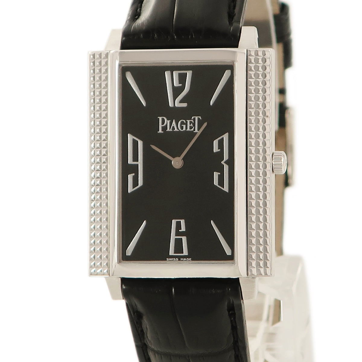 ピアジェ PIAGET ライムライト1967 ブラックタイ LM G0A30161 手巻き メンズ K18WG無垢 黒 角