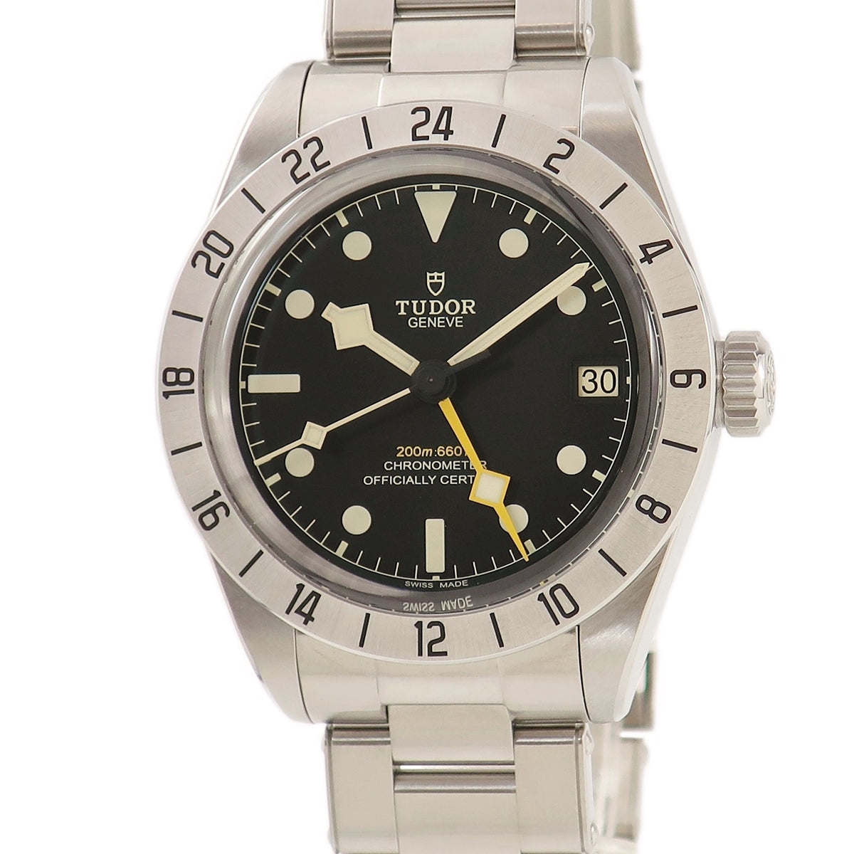 チュードル TUDOR ブラックベイ プロ GMT M79470-0001 自動巻き メンズ ランダム番 黒 イカ針 チューダー