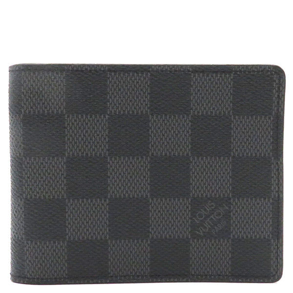 ルイヴィトン LOUIS VUITTON ポルトフォイユ・パンス N41623 ダミエグラフィット ダミエグラフィットキャンバス 二つ折り財