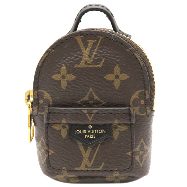 ルイヴィトン LOUIS VUITTON M6563A モノグラムキャンバス カーフ ブレスレット ゴールド金具 ブラスレ 茶 黒 リュック