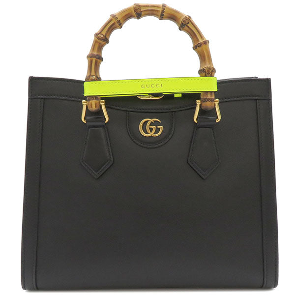 GUCCI／グッチバンブートートバッグレザーブラックブランド中古 | grupopm.com