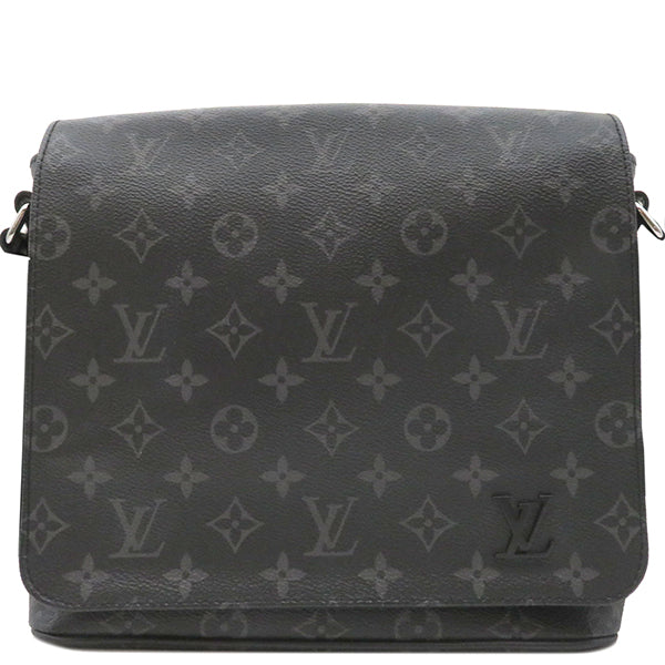 ルイヴィトン LOUIS VUITTON ディストリクト PM NV3 M46255 モノグラムエクリプス モノグラムエクリプス ショルダーバッグ  シルバー金具 黒 グレー