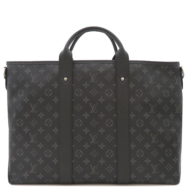 ルイヴィトン LOUIS VUITTON ウィークエンド トートNM M30937 モノグラムエクリプス タイガ モノグラムエクリプスキャンバス  2WAYバッグ シルバー金具 黒 タイガラマ