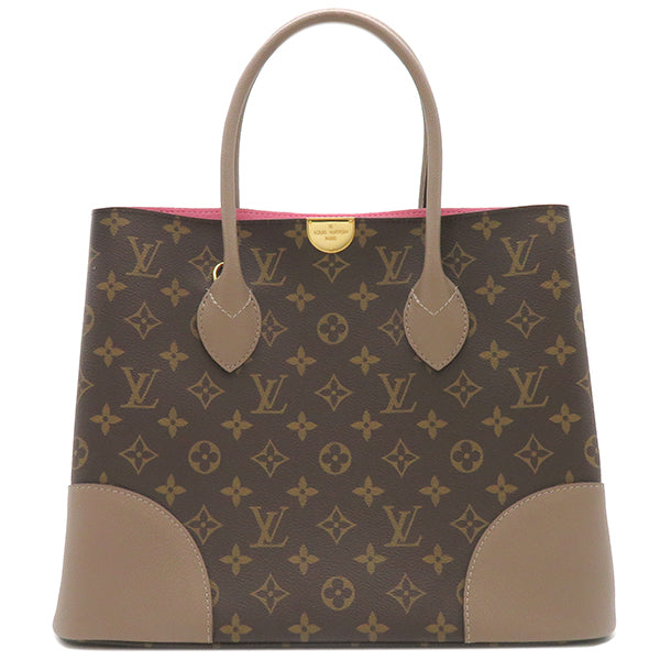 ルイヴィトン LOUIS VUITTON フランドリン M43457 トープグラセ モノグラムキャンバス 2WAYバッグ ゴールド金具 茶