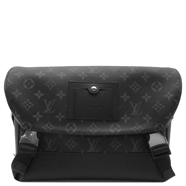 ルイヴィトン LOUIS VUITTON メッセンジャー・ヴォワヤージュ PM M40511 ブラック モノグラム・エクリプス メッセンジャーバッグ  シルバー金具 ショルダーバッグ