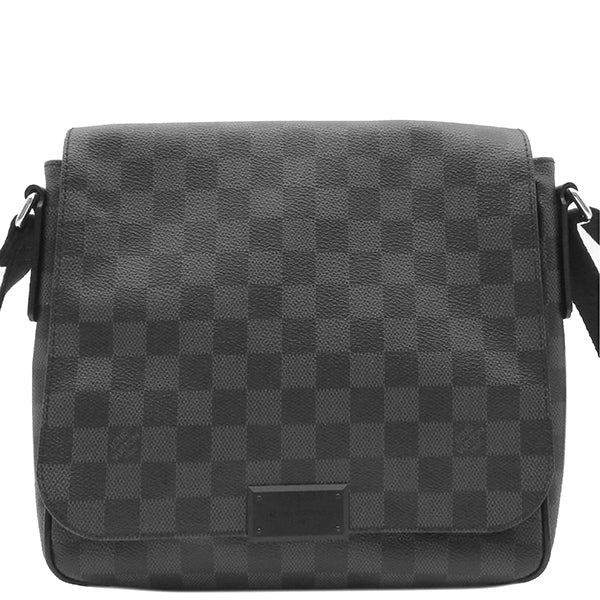 ルイヴィトン LOUIS VUITTON ディストリクトPM N41260 ダミエグラフィット ダミエグラフィットキャンバス ショルダーバッ