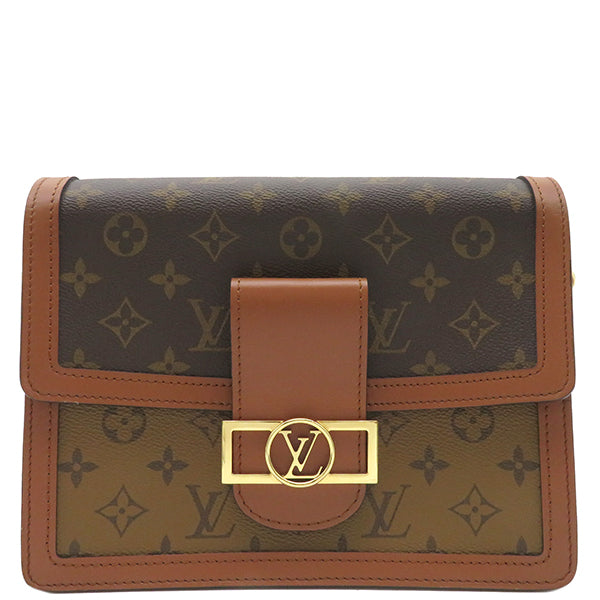 ルイヴィトン LOUIS VUITTON ドーフィーヌ MM M45958 ブラウン ...