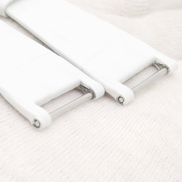 パテックフィリップ PATEK PHILIPPE トゥエンティ4用 クロコバンド ホワイト クロコダイル 腕時計パーツ 未使用 純正 替え ベルト ストラップ バネ棒 22ｍｍ ホワイト 白