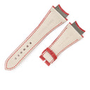 ハリーウィンストン Harry Winston レッド クロコダイル 腕時計パーツ 新品同様 純正 クロコ ベルト 替え ストラップ 28ｍｍ 赤 シャイニー