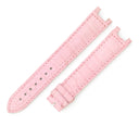 カルティエ Cartier パシャ用 クロコバンド ピンク クロコダイル 腕時計パーツ 新品同様 純正 替え ベルト ストラップ 尾錠用 18ｍｍ ピンク