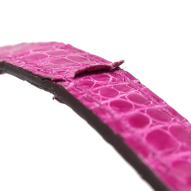 エルメス HERMES コンスタンス ミニ 3 ローズシェヘラザード アリゲーター ショルダーバッグ ゴールド金具