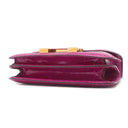 エルメス HERMES コンスタンス ミニ 3 ローズシェヘラザード アリゲーター ショルダーバッグ ゴールド金具