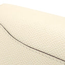 エルメス HERMES コンスタンス ロング トゥー ゴー ナタ×ジョーヌシトロン ヴォーエプソン 長財布 シルバー金具 オフホワイト 二つ折り財布