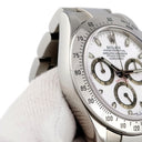 腕時計 ロレックス ROLEX コスモグラフ デイトナ 116520 D番 自動巻き メンズ D番 ホワイト 白 スモールセコンド タキメーター