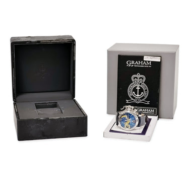 腕時計 グラハム GRAHAM クロノファイター ヴィンテージ ノーズアート ドラゴン 2CVAS.U16A.L129S 自動巻き メンズ デイデイト 限定