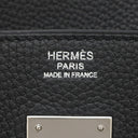 エルメス HERMES バーキン30 ブラック トゴ ハンドバッグ シルバー金具 黒