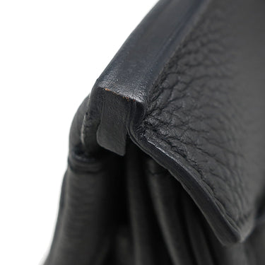 エルメス HERMES バーキン30 ブラック トゴ ハンドバッグ シルバー金具 黒