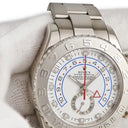 腕時計 ロレックス ROLEX ヨットマスター2 116689 V番 自動巻き メンズ V番 K18WG無垢 ホワイト レガッタクロノグラフ スモールセコンド