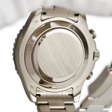 腕時計 ロレックス ROLEX ヨットマスター2 116689 V番 自動巻き メンズ V番 K18WG無垢 ホワイト レガッタクロノグラフ スモールセコンド