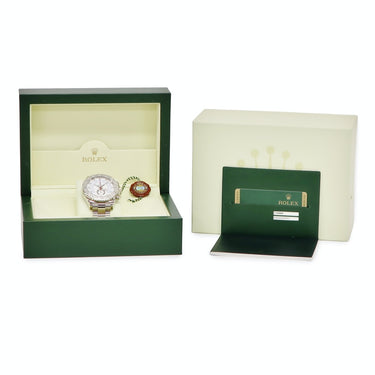 腕時計 ロレックス ROLEX ヨットマスター2 116689 V番 自動巻き メンズ V番 K18WG無垢 ホワイト レガッタクロノグラフ スモールセコンド