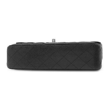 シャネル CHANEL マトラッセ 25 Wチェーン A01112 ブラック キャビアスキン ショルダーバッグ ゴールド金具 ココマーク ダブルフラップ