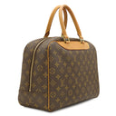 ルイヴィトン LOUIS VUITTON ドーヴィル M47270 モノグラム モノグラムキャンバス ハンドバッグ ゴールド金具 茶 ボーリングヴァニティ 鍵・パドロック欠品