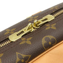 ルイヴィトン LOUIS VUITTON ドーヴィル M47270 モノグラム モノグラムキャンバス ハンドバッグ ゴールド金具 茶 ボーリングヴァニティ 鍵・パドロック欠品
