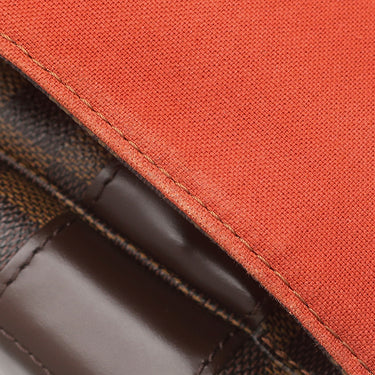 ルイヴィトン LOUIS VUITTON バスティーユ N45258 ダミエエベヌ ダミエキャンバス ショルダーバッグ ゴールド金具 茶