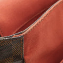 ルイヴィトン LOUIS VUITTON バスティーユ N45258 ダミエエベヌ ダミエキャンバス ショルダーバッグ ゴールド金具 茶