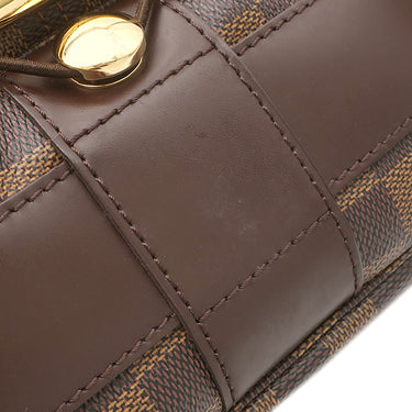 ルイヴィトン LOUIS VUITTON バスティーユ N45258 ダミエエベヌ ダミエキャンバス ショルダーバッグ ゴールド金具 茶