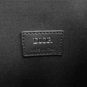 ディオール DIOR HIT THE ROAD バックパック 1ESBA163CDP ネイビー レザー リュック・デイパック ブラック金具 紺 CDダイヤモンド