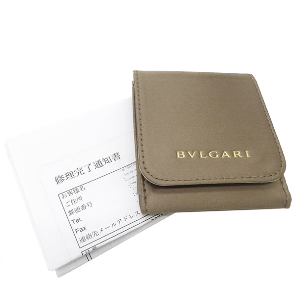 ブルガリ BVLGARI イエローゴールド×ホワイトゴールド K18YG K18WG アメシスト リング 指輪 750 18K 18金