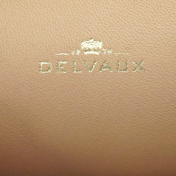 デルヴォー DELVAUX ピンク レザー キーホルダー ゴールド金具 バッグチャーム