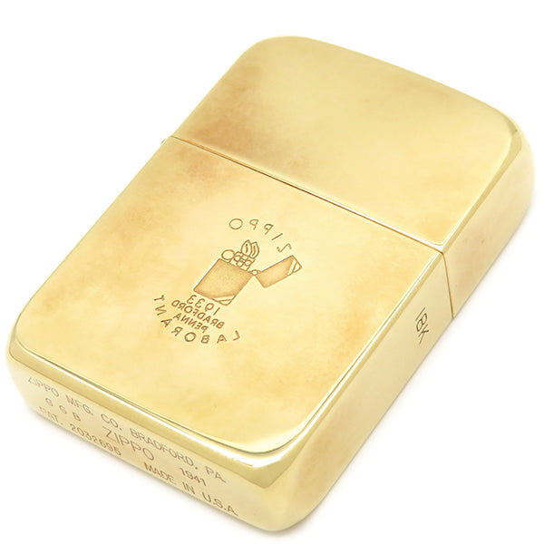 ZIPPO ZIPPO LABORANT 1933 Bradford Penna 70周年記念 1941レプリカ GGB300リミテッド ゴールド K18YG ライター ソリッドゴールド