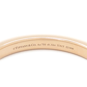 ティファニー Tiffany & Co ロックバングル ラージ ローズゴールド×ホワイトゴールド K18PG K18WG ブレスレット T＆Co. 750 18K RG パヴェダイヤ