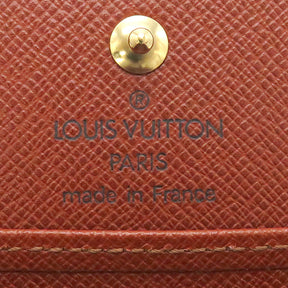 ルイヴィトン LOUIS VUITTON ポルトモネ ボワット M63693 ケニアブラウン エピレザー コインケース ゴールド金具 茶 小銭入れ