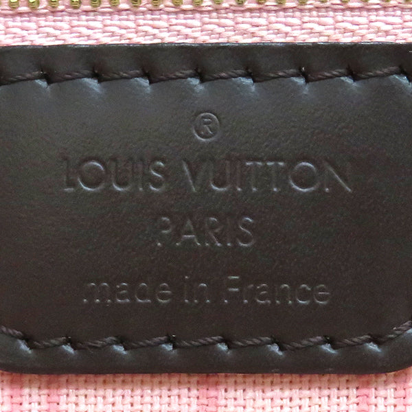 ルイヴィトン LOUIS VUITTON N41603 ダミエキャンバス トートバッグ ゴールド金具 茶 ピンク