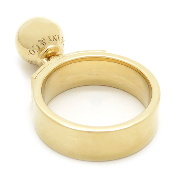 ティファニー Tiffany & Co イエローゴールド K18YG リング 指輪 T&Co. 750 18金