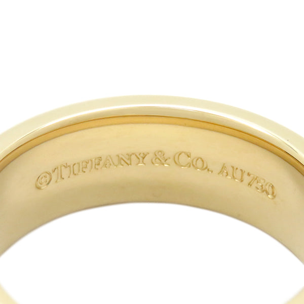 ティファニー Tiffany & Co イエローゴールド K18YG リング 指輪 T&Co. 750 18金