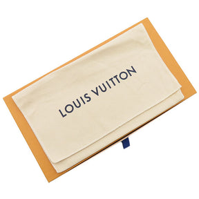 ルイヴィトン LOUIS VUITTON M42616 モノグラムキャンバス 長財布 ゴールド金具 茶 ラウンドファスナー