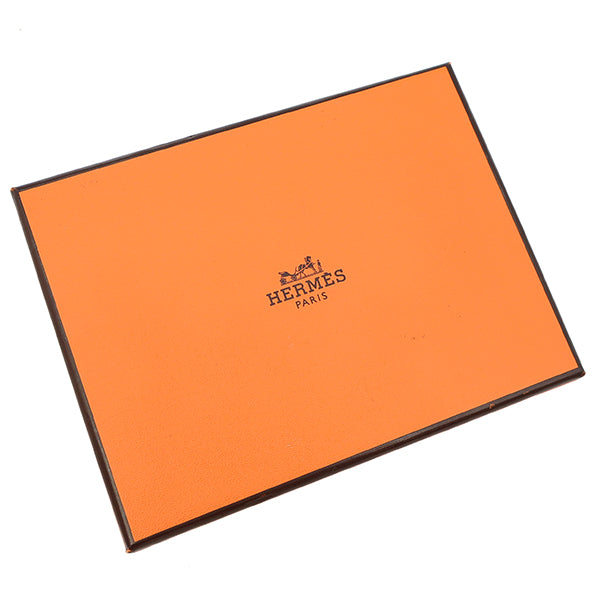 エルメス HERMES ベアンコンパクト ローズパープル ヴォーエプソン 二つ折り財布 シルバー金具