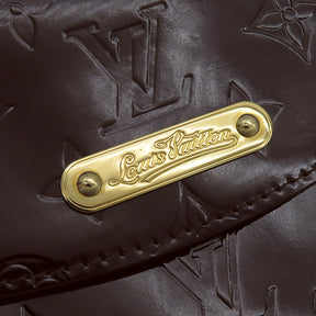 ルイヴィトン LOUIS VUITTON ベルエール M93613 アマラント モノグラムヴェルニ チェーンウォレット ゴールド金具 チェーン ポシェット