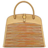 エルメス HERMES ダルヴィ MM ナチュラルXマルチカラー ヴォーシャモニー ヴィブラート ハンドバッグ ゴールド金具