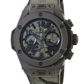 ウブロ HUBLOT ビッグバン カモ ヨウジヤマモト 411.CI.0114.RX.YOY20 自動巻き メンズ 黒 迷彩 山本耀司コラボ 限定 希少